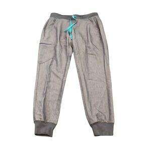 FIGS Zamora Jogger Scrub Pants Womens S Gray Technical Collection W18SW2005